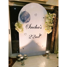 Elegant 22nd Birthday Decoration in Jaipur