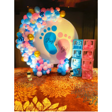 Gender Reveal Balloon Decoration 