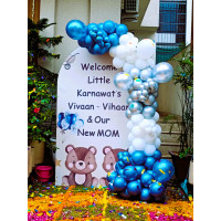 Baby Welcome Balloon & Flower Decor Jaipur