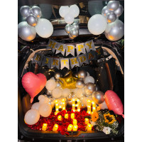 Car Boot Birthday Surprise Decoration in Jaipur