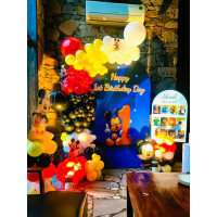 Mickey Mouse Birthday Balloon Decoration